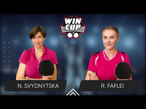 10:15 Nataliia Svydnytska  - Romaniia Faflei  West 2 WIN CUP 11.02.2024 | TABLE TENNIS WINCUP