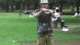 Contact juggling by Okotanpe Japan