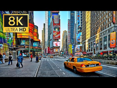 New York in 8K Ultra HD - Capital of Earth (240FPS) / 8K TV