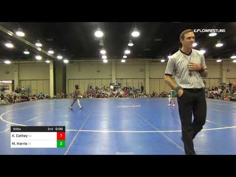 60 Lbs Final KiMorah Cathey Team Oklahoma Vs Mackenzie Harris Team Texas