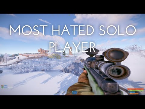 becoming the most hated solo player on the server - rust 