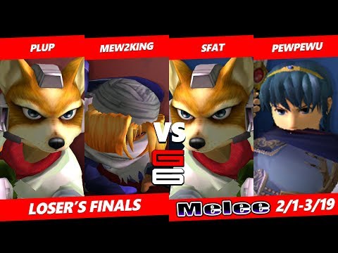 Genesis 6 SSBM Teams - SFAT & PewPewU VS Plup & Mew2King - Smash Melee Teams LF