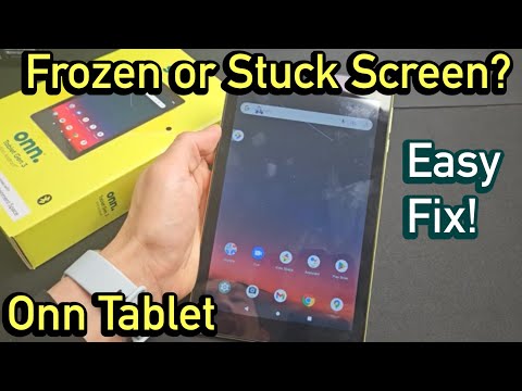 Onn Tablet: Frozen or Stuck Screen? Easy Fix!