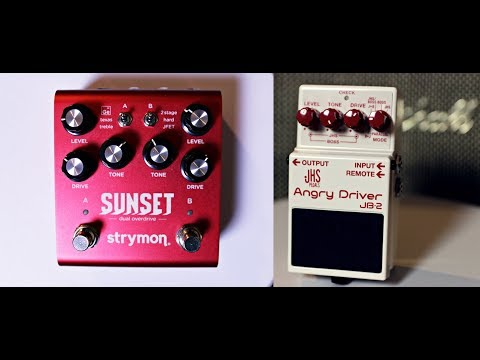 Boss JB-2 Angry Driver vs Strymon Sunset (Overdrive Shootout)