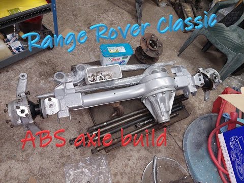 Range Rover classic ABS Axle build - front axle jigsaw Episode 5