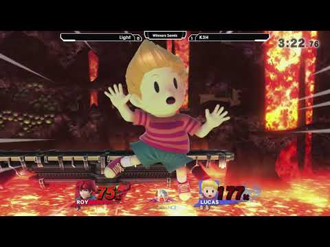 Smash 4: K3H (Roy) V Light (Lucas) - Ascendance 101 Tournament SSB4