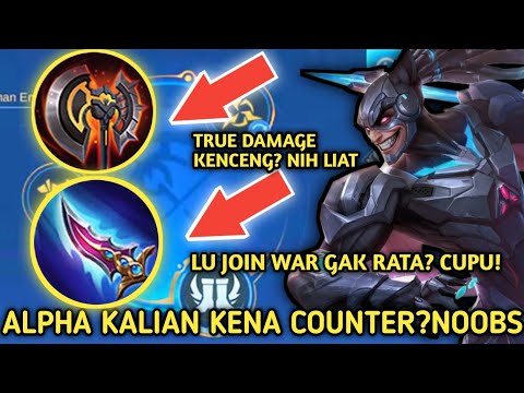 TERBARU 2026 SETTING EMBLEM DAN BUILD ALPHA TERSAKIT 2026 | HACK SPELLVAMP! ALPHA