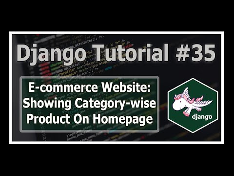 Category Wise Product Display In E Commerce Website | Python Django Tutorials In Hindi 35