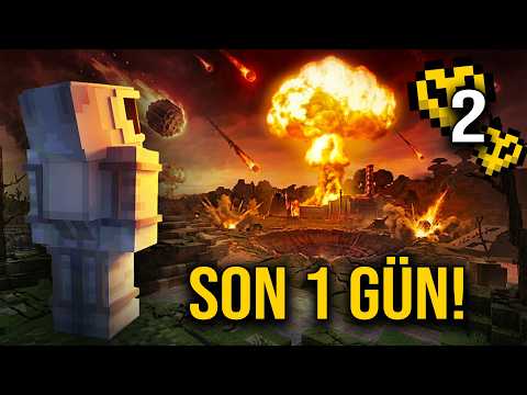 Nükleer Kış Kıyametinde 100 Gün Minecraft Hardcore - Bölüm 2