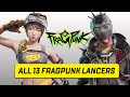 All Fragpunk Characters And Abilities Showcase Gameplay