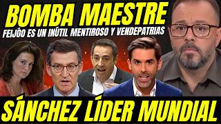 ANTONIO MAESTRE SUELTA BOMBA "FEIJÓO ES UN INÚTIL Y UN IGNORANTE" EMILIO DELGADO DESTROZA TERTULIANA