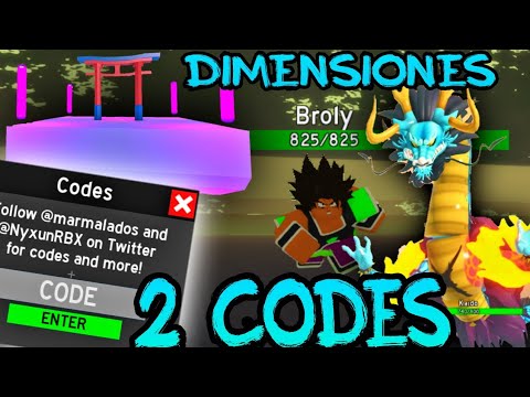 ACTUALIZACIÓN ANIME FIGHTING SIMULATOR CODES | CODIGOS | DIMENSION 2 Y 3 | BOSS BROLY Y KAIDO ROBLOX
