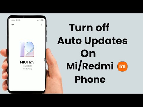 How to Turn off Auto Update on Redmi Phone