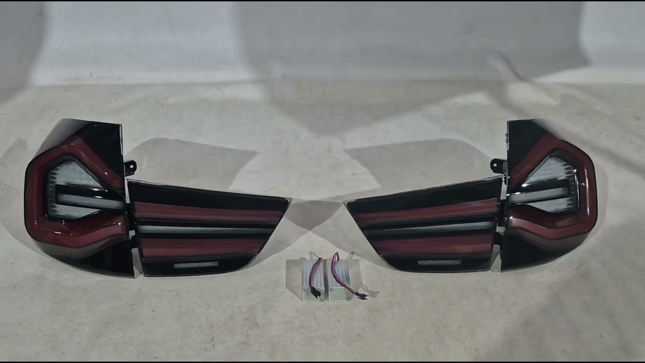 BMW X3 F25 2011-2018 Tylne lampy w stylu G01 (2 szt.) Video 1
