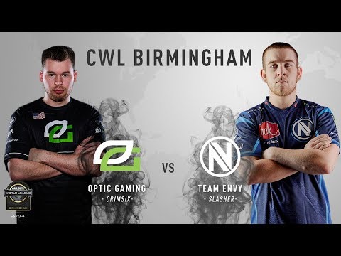 OpTic Gaming vs Team EnVyUs | CWL Birmingham Open | Alpha Stream | Day 1