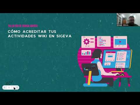 Cómo acreditar tus actividades wiki en SIGEVA | Taller de la Red de Wikimedistas en Ciencia Abierta