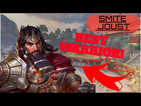 GILGAMESH IS EASILY THE BEST WARRIOR IN JOUST! SMITE JOUST.