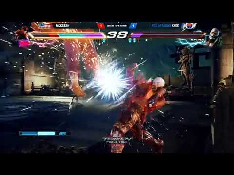 Tekken 7 KNEE VS RICKSTAN HYPER MOMENTS