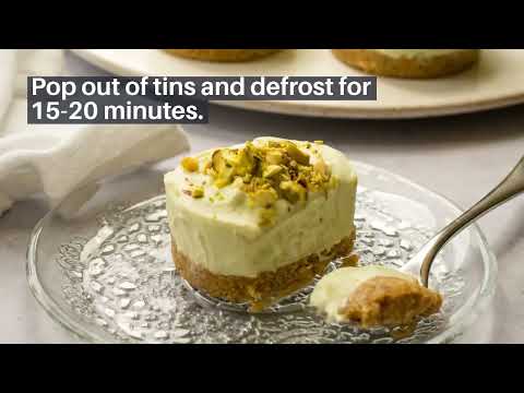 How to make Vegan Avocado Cheesecakes with lime