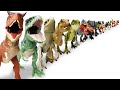 The BEST Jurassic World Carnivores Haul: Big To Small (pt.2) | Giganotosaurus, Indominus Rex & More!
