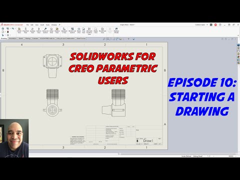Starting a New SolidWorks Drawing