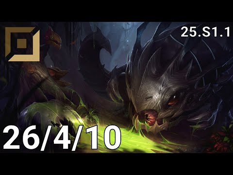 Kog'Maw ADC vs Ashe - EUW diamond | Patch 25.S1.1