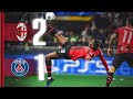 Leão e Giroud per la vittoria | AC Milan 2-1 PSG | Highlights #championsleague