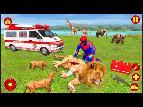 Light Superhero Speed Hero Robot Rescue Simulator - Android Gameplay