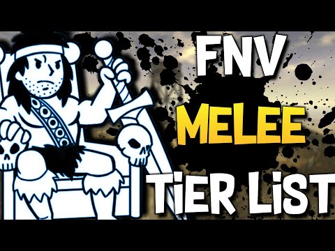 The Ultimate Fallout New Vegas Melee Tier List - Remix