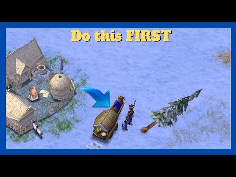 This start fixes Norse's Slow Start | Ranked 1v1 Loki vs Zeus #aom #ageofempires