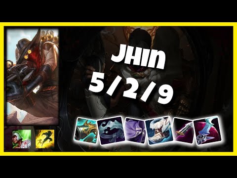 Jhin vs Miss Fortune ECLIPSE NA Challenger BOT (5/2/9) - v10.24