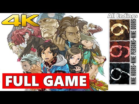 999: Nine Hours, Nine Persons, Nine Doors Full Walkthrough Gameplay - No Commentary 4K (PC Longplay)