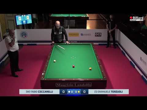 Ceccarelli Fabio VS Terzuoli Emanuele - 21° Campionato Italiano Sanremo