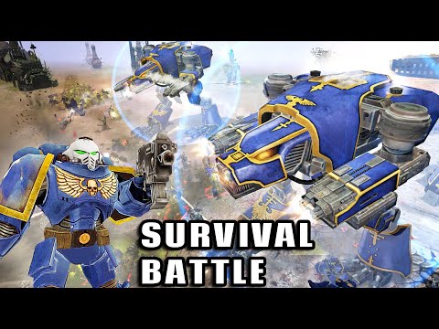 UNIFICATION MOD 2023 ▶ Ultramarines & Titans vs Death Guard - Warhammer 40k: Dawn of War: Soulstorm