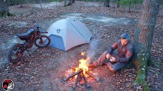 MotoCamping for the Very First Time - Overnight Adventure