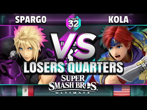 ULTIMATE 32 - Sparg0 (Cloud) vs. Kola (Roy) - Smash Ultimate Losers Quarters