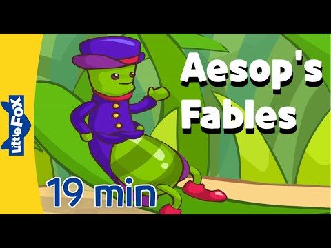 The Grasshopper and the Ant + More Aesop's Fables | Stories for Kids | Bedtime Stories