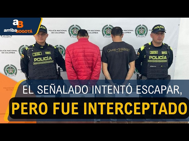 Capturan a hombre armado en Usaquén: llevaba droga lista para su presunta comercialización