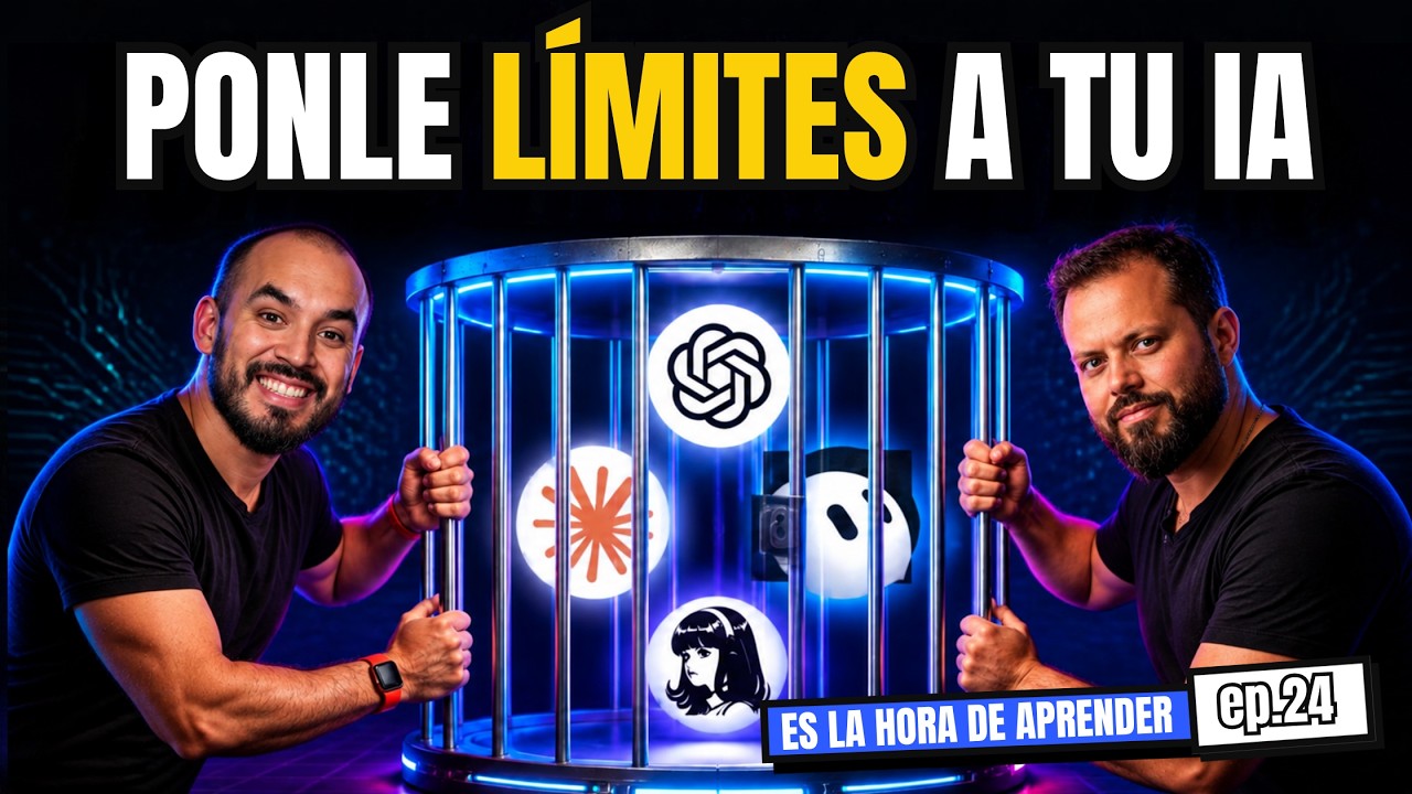 Thumbnail del episodio: Ponle límites a tu IA antes de delegarle todo