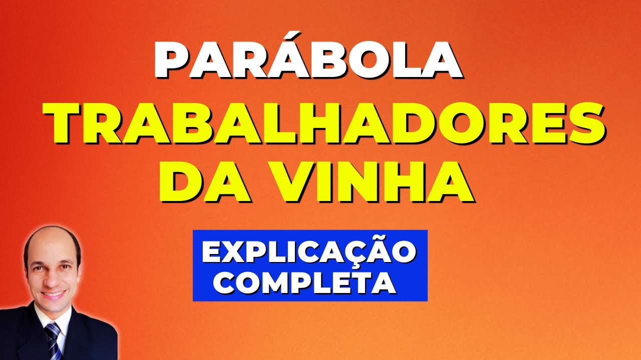 INACREDITÁVEL!! As pessoas sempre entenderam errado essa parábola (trabalhadores da vinha)