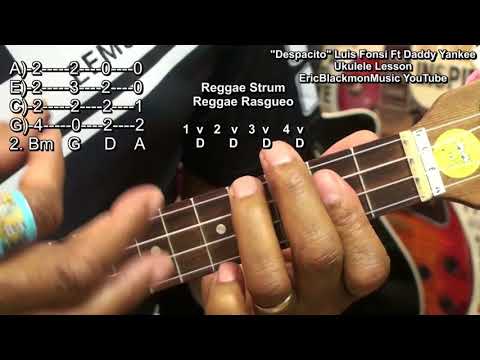 DESPACITO Luis Fonsi Ft Papa Yankee Ukulele Lektion