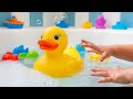 My Little Rubber Duck Cute Kids Song Learning Rhyme Bath Time Song For Kids