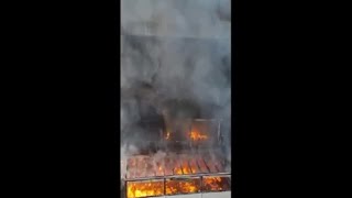 Bari, un incendio distrugge un'altra pizzeria