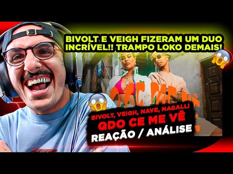 HITZADA!!! BIVOLT FT. VEIGH - QDO CE ME VÊ [REAÇÃO/ ANÁLISE]