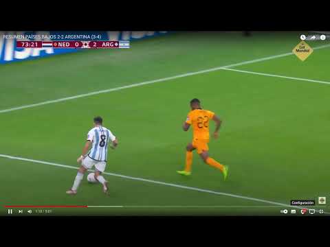 Qatar 2022 penalty Argentina vs Nederland
