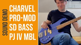 Video thumbnail for Charvel Pro-Mod SD Bass PJ IV - Sound Demo (no talking) by Bass Bonedo