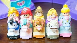 Disney Princess Klip Klop Stable by Fisher-Price - Rapunzel, Aurora, Belle, Cinderella, & Ariel!