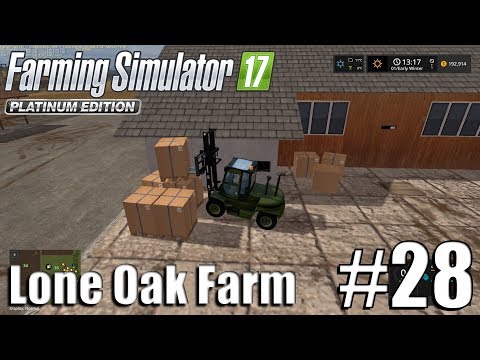 Lone Oak Farm - The Production Is On - Timelapse #28 -  Farming-Simulator 17