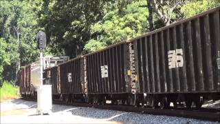 preview picture of video 'Eastbound NS Train Through Kellyton, AL'
