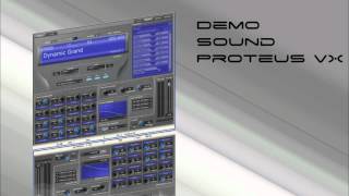 Video thumbnail for Proteus Demo Sound & Drum Kit by Pumping Body synth music